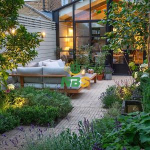 Thiết kế nhà vườn nhỏ đẹp với không gian mở, tạo khoảng không sinh hoạt rộng rãi